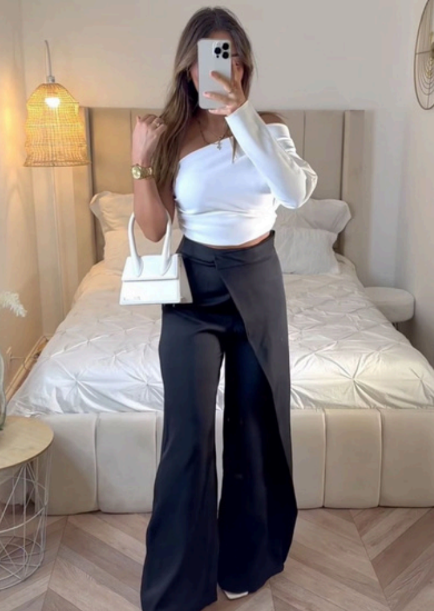 Pantalon - noir